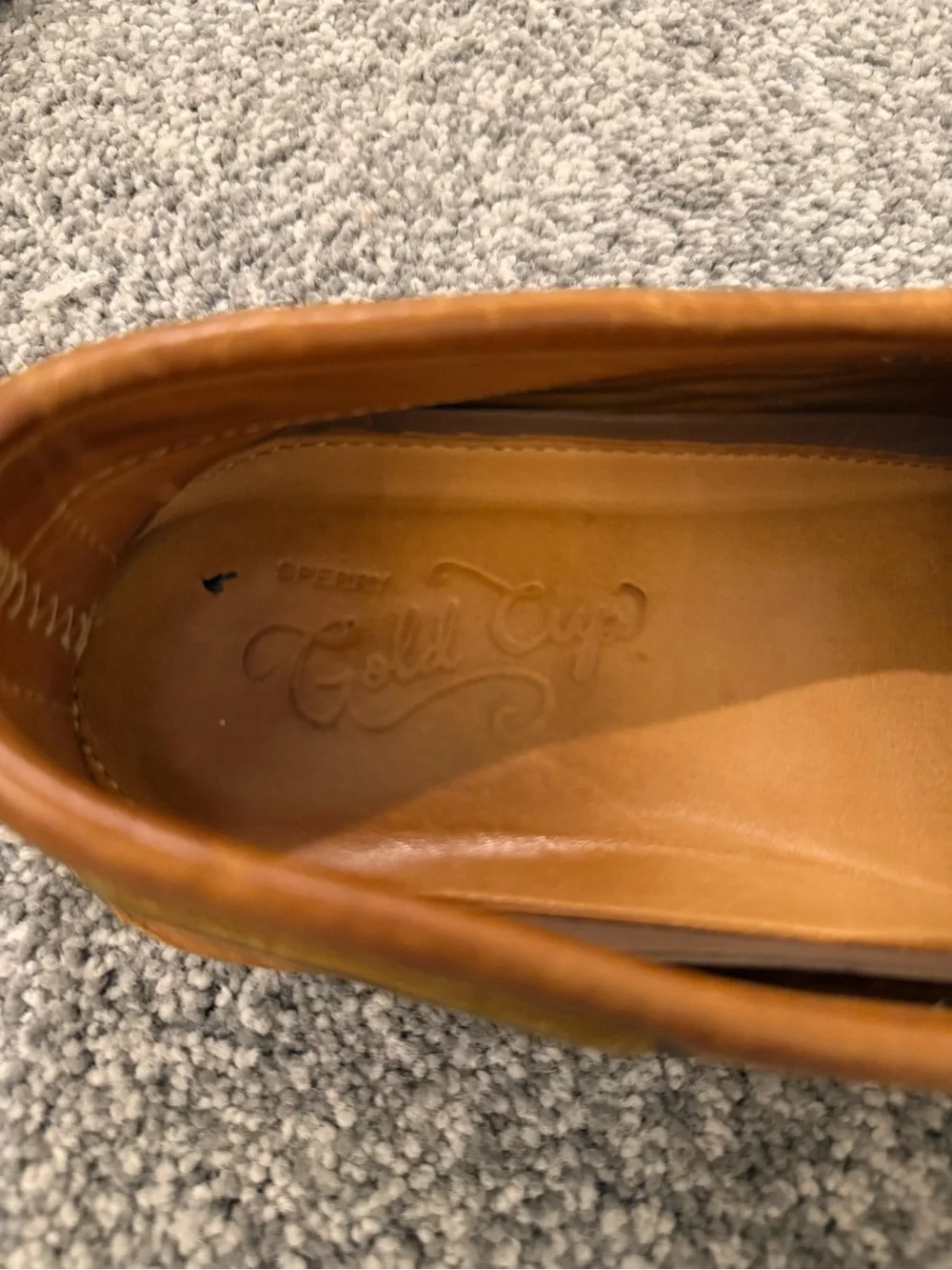 Sperry - Men's Leather Boat Shoes in Tan